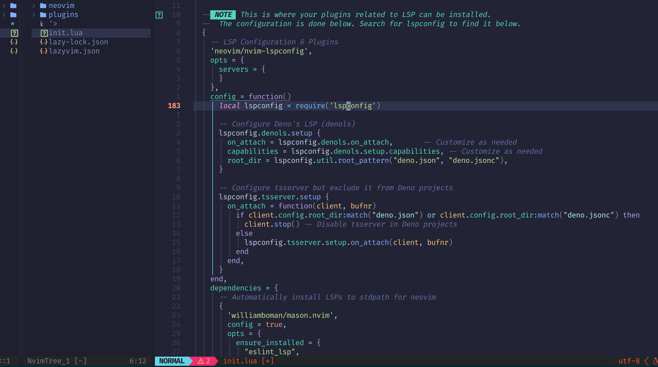 How to Configure Deno 2 LSPConfig on NeoVim 0.10.*